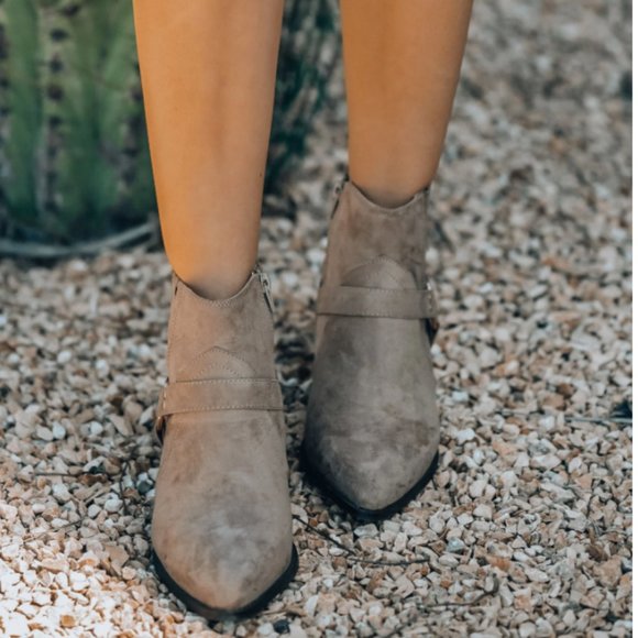 FELICITY Suede Western Boots - Picture 10 of 12